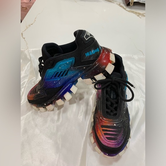 Unique Prada men’s cloudburst thunder sneakers size 10 - Picture 1 of 8